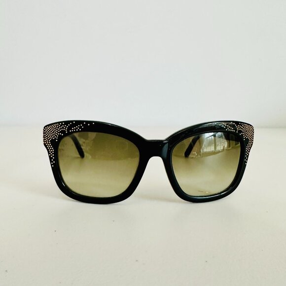 CHLOE STUDDED SUNGLASSES CE627S BLACK main image 7